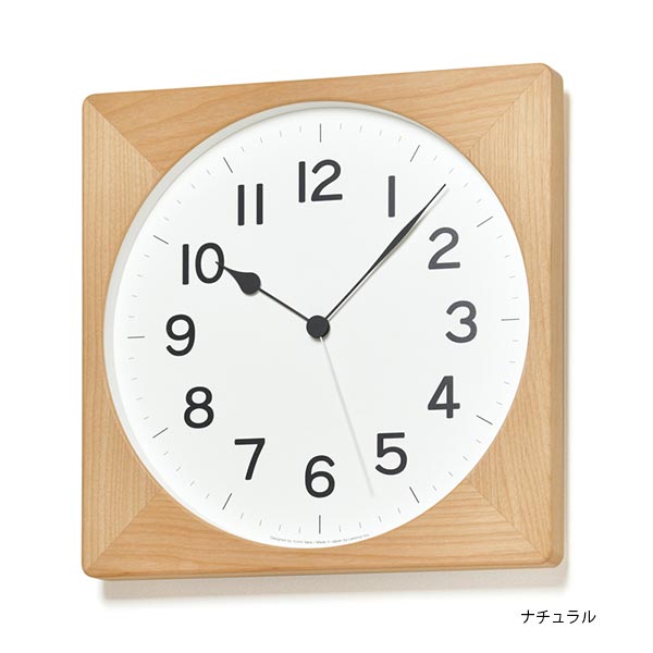 ポイント最大 倍 Lemnos レムノス Root 電波時計 ルート 木製 おしゃれ お洒落 かわいい 可愛い 見やすい 掛け時計 プレゼント 新築 御祝い 音がしない 連続秒針 電波 18rails Com