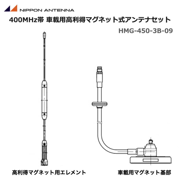 楽天市場】【期間限定ポイント5倍】無線 日本アンテナ 150MHz