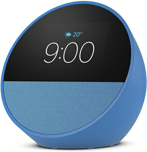 新品・未開封　【New】Echo Spot ブラックwith Alexa All-new Amazon Echo Spot (2024 release), Bedside smart alarm