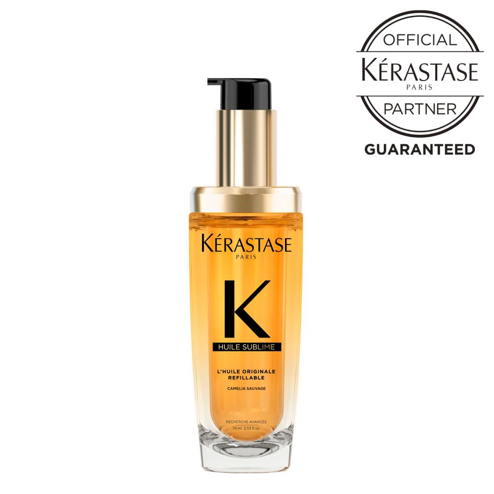 【 尖んがり15倍 / 置き目店 / 貨物輸送無料 】  KERASTASE ケラスターゼ ユイルスブリム FP 75mL /  RF 詰め替え75mL アウト二階建てバス 髪の毛世話をする