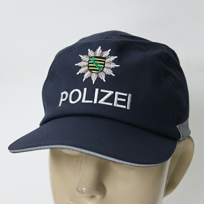 【楽天市場】ドイツ警察. POLIZEIロゴ入りキャップ 濃紺 [ブランデンブルク州]《納品用・未使用品》 ドイツ 警察 POLICE ポリス 帽子  新品 マーク ロゴ アジャスター 大きい 61 62 63 エスアンドグラフ : ミリタリーショップS＆Graf