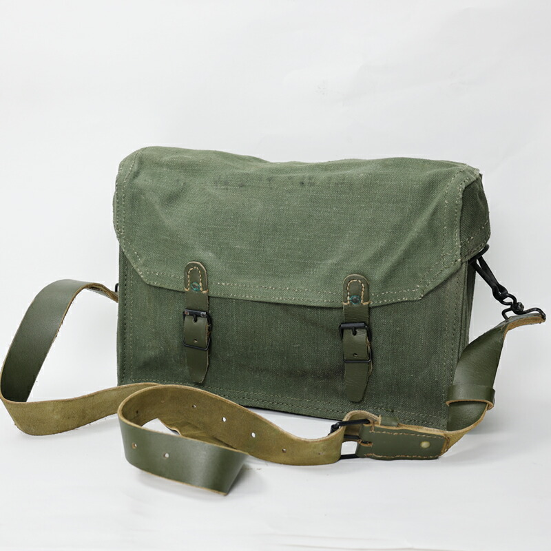 フランス軍　マガジンバッグ　ショルダー　ヴィンテージ　未使用品　カーキ色 DEAD STOCK / French Army Magazine Shoulder Bag（フランス軍
