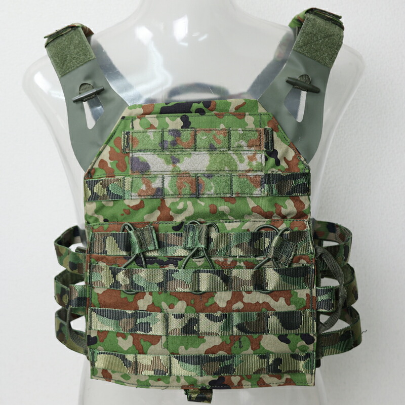 陸上自衛隊 JPCベスト 陸自 18式防弾ベスト プレキャリ プレートキャリア 陸上自衛隊迷彩 3型