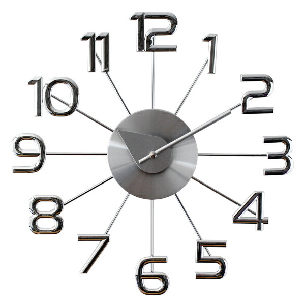 【定め事使用許可】【建築家：ジョージ・ネルソン】商いもの名：Ferris clock（フェリスクロック）【飾りつけ時辰儀 】【時辰儀 】【ミッドセンチュリー】【隠れ無い】【神品】【軽銀】【デザイナーズ】【通信販売】【ネルソン時辰儀】