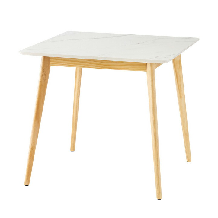 楽天市場】商品名：ウッド スクエアテーブル（80×80cm）【ダイニング