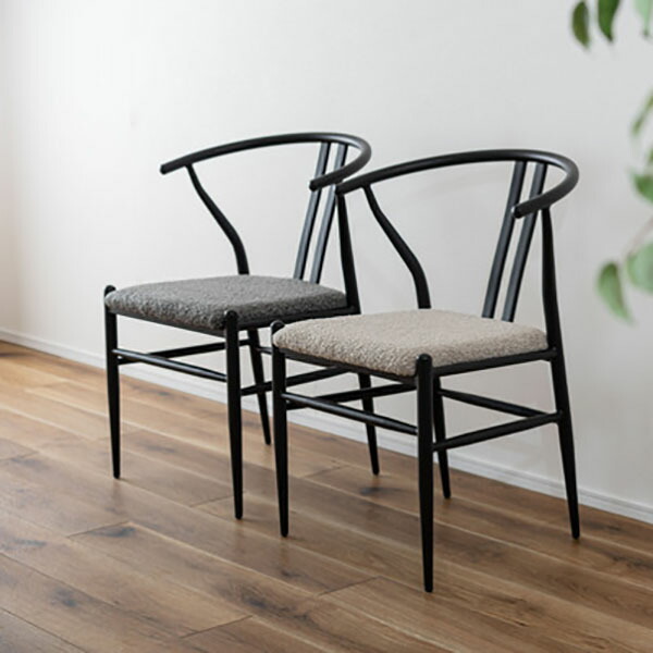 楽天市場】| 幅60cm 奥行57cm 高さ84cm ダイニングチェア 肘付き 2脚