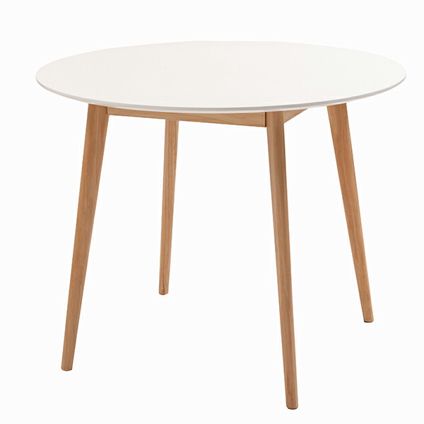商品名：ウッド ラウンドテーブル（直径 90cm）【ダイニングテーブル】【001】【センターテーブル】【STAP】【北欧】【カフェテーブル】【ラウンド】【大理石】【グレー】【201】【ホワイト】【ナチュラル】【木製】【ブラウン】｜sandy style
