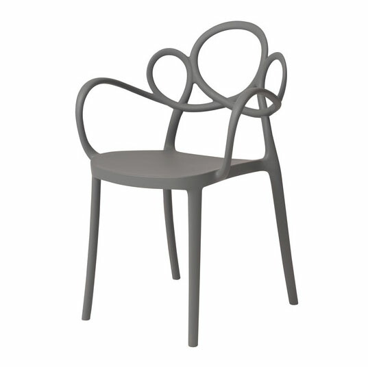 ２脚セット 商品名 Curve arm chair（ アーム チェア） 【椅子】【テラス】【屋外】【庭】【軽量】【ガレージ】【樹脂】【SPC】【カフェ】【ガーデン】【975】【ダイニング】【カフェ】