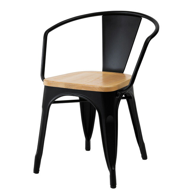 ☆２脚セット☆ 商品名：Marine Stool（マリン・アームチェア）ウッドシート【リプロダクト／復刻版／ジェネリック】【スツール】【椅子】【デザイナーズ】【アノニマス】【スチール】【アッシュ】【SPC】【263】【通販】｜sandy style