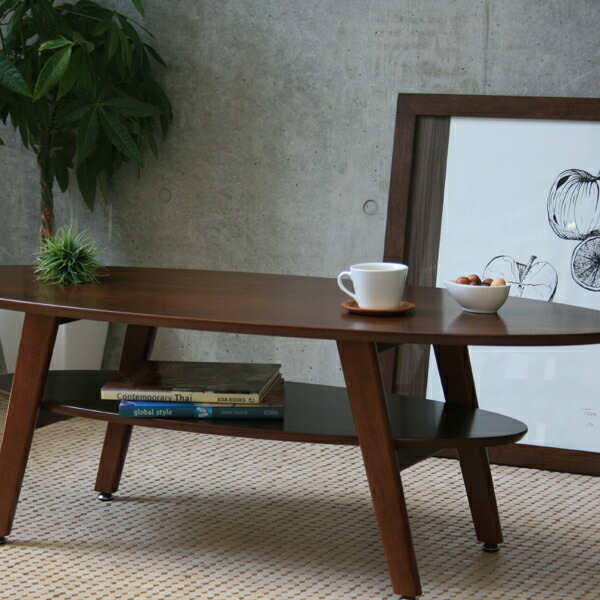 商品名：OVAL コーヒーテーブル 【05P28may10 】【P28may10 新規店 】【P08mar10 】【P0222】【tokubai0525】
