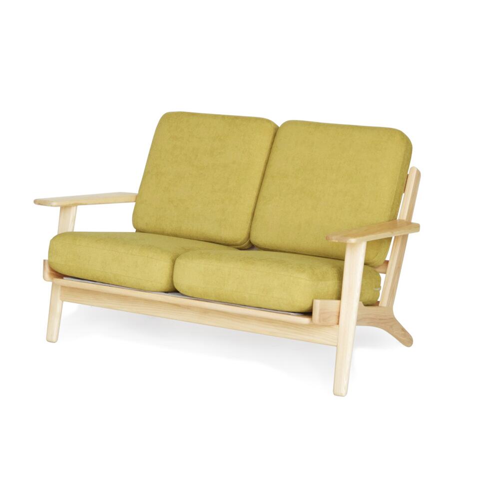 【デザイナー:ハンス・J・ウェグナー】 商品名:GE 290 ソファ2Pプレミアム【高品質リプロダクト】【Yチェア】【ザチェア】【北欧】【デザイナーズ】【木製】【2人掛け】【ジェネリック】【通販】|sandy style