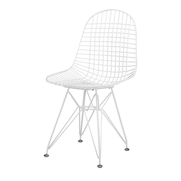 チャールズレイイームズ　リプロダクトワイヤーチェア 大幅値下げ中です チャールズ＆レイ・イームズ/ワイヤーチェアDKR-2【ステンレスフレーム