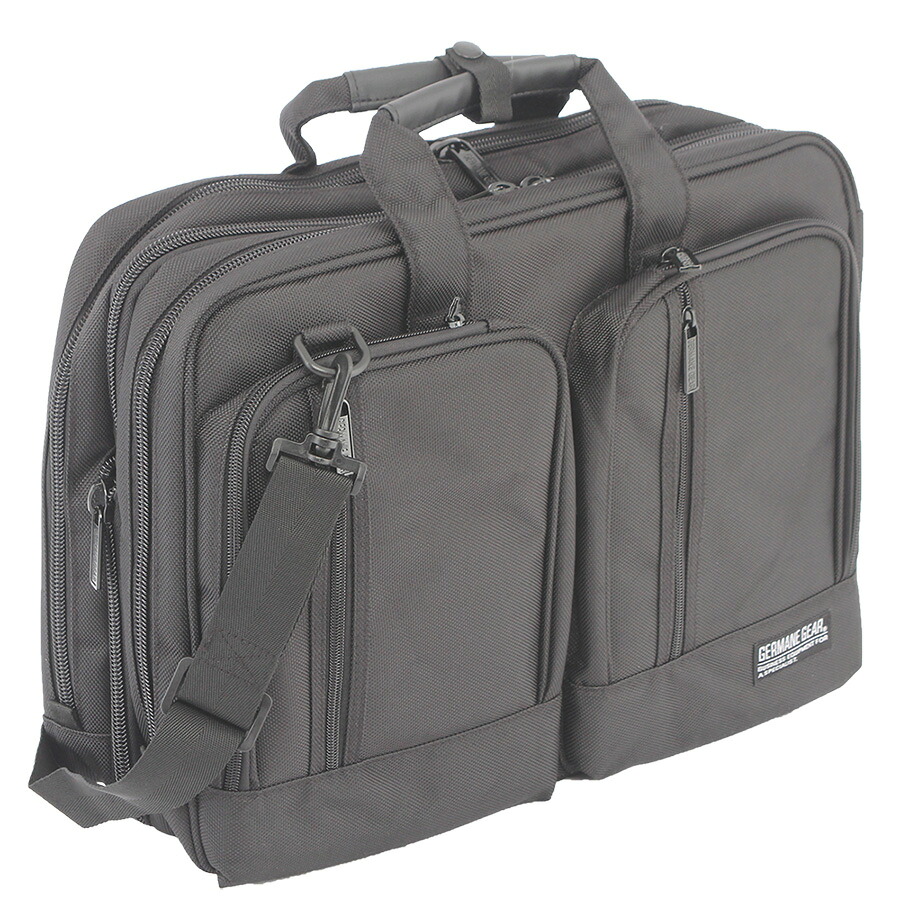 GERMANE GEAR 太番手3WAYビジネスカジュアルバッグ リュックベルト マチW パソコン収納 h26500|SANEISTORE-サンエイストア