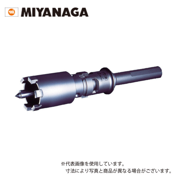 【ミヤナガ】　瓦用ダイヤコアドリル（セット品 [カッター・シャンク(超硬センターピン式)]）　PCPVD32｜くらしにふぃっと