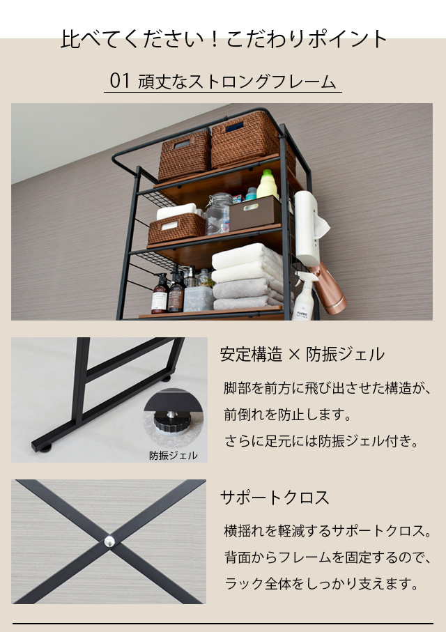 ランドリーラックバスケットカゴ洗濯かご2個付き送料無料洗濯機ラックおしゃれ伸縮洗濯機ラック洗濯機収納収納ランドリー収納収納棚洗濯物脱衣所洗面所フラット棚北欧風高さ調節洗剤柔軟剤洗濯小物洗濯機LSH-500Wekansエカンズ