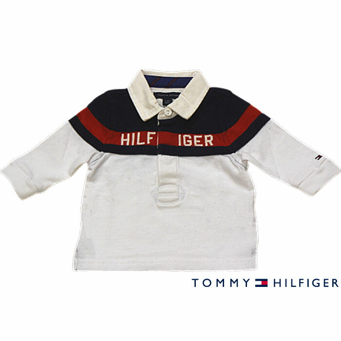 Tommy Hilfiger トミーヒルフィガー HILFIGERロゴラガーシャツ 【年中無休】