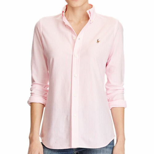 ralph lauren pink blouse