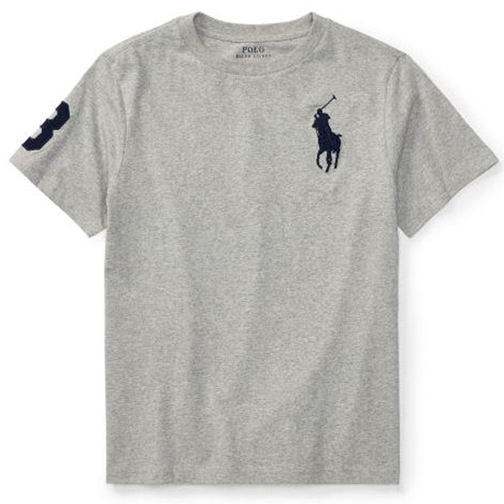 【楽天市場】【ジュニアサイズ】POLO RALPH LAUREN(ラルフローレン) ビッグポニーTシャツ(Gray)：Select Shop