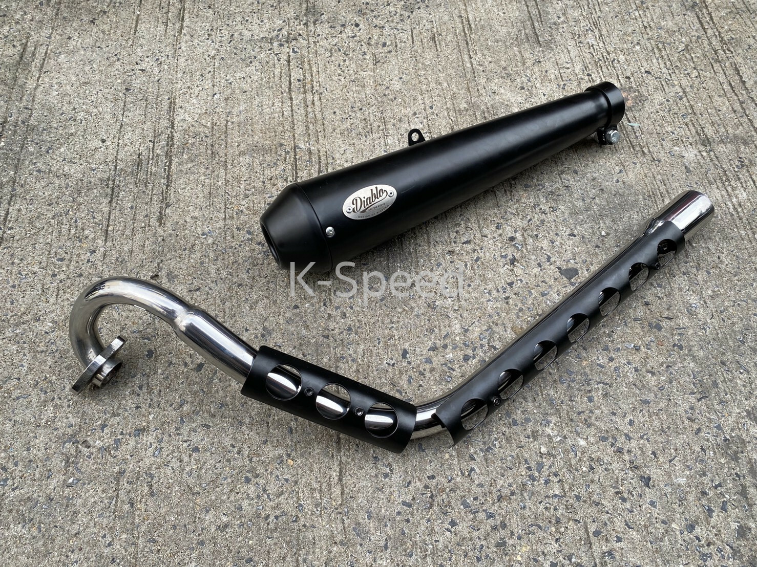 楽天市場】K-SPEED Diablo CT12 for CT125 ハンターカブ クローム