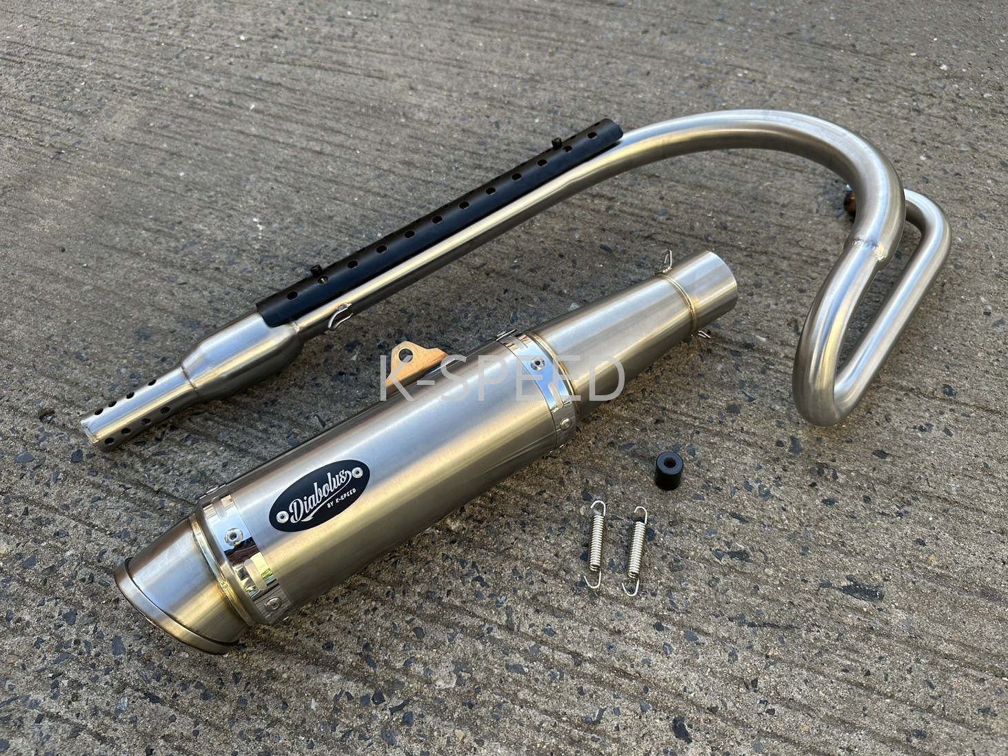 楽天市場】K-SPEED Diablo KE00 スリップオンマフラー for Eliminator 400 2023年 Exhaust slip  on エリミネーター400 カワサキ KAWASAKI カスタムマフラー : サンフェルナンド