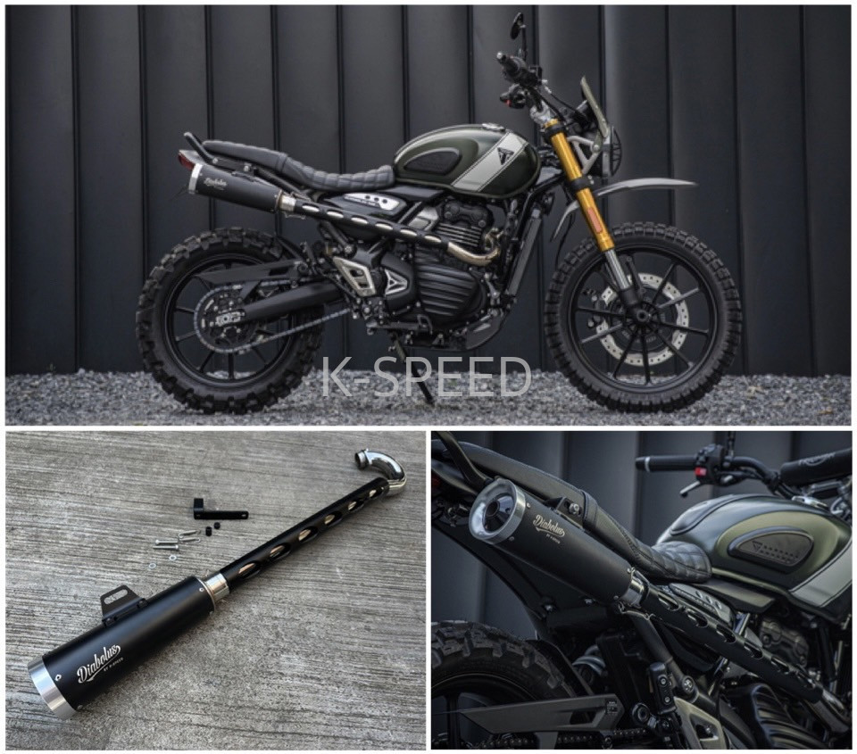 楽天市場】K-SPEED Diablo KE00 スリップオンマフラー for