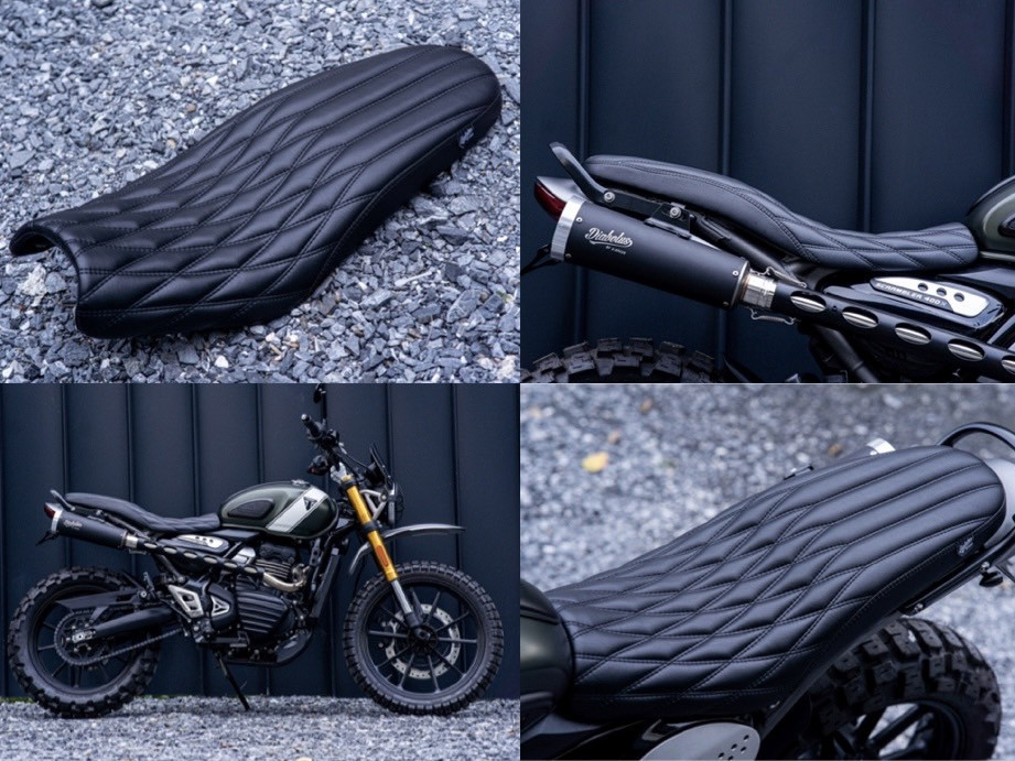 楽天市場】トライアンフ スピード400 交換用ロングシート SX16