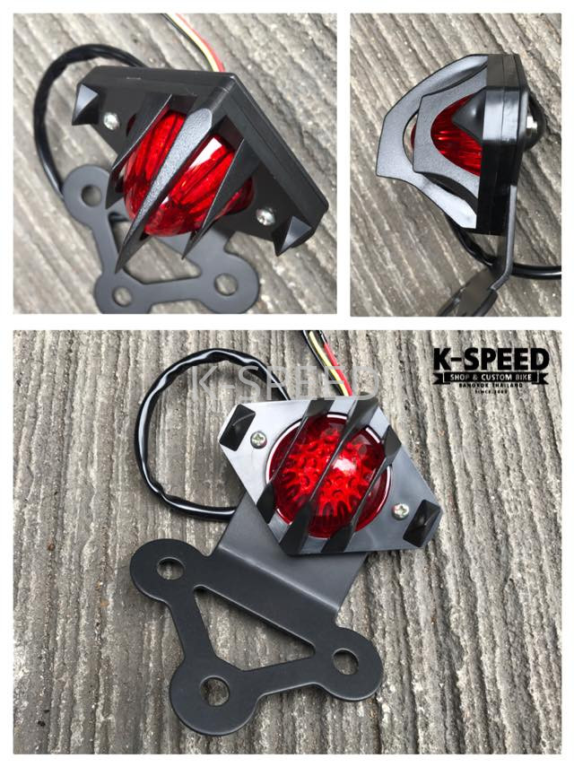 【予約販売商品】K-SPEED リアテールライト 装飾品 バイク カスタムパーツ 適合車種要確認 型番指定なし｜サンフェルナンド