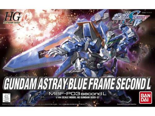 #57 Gundam Astray Blue Frame Second L Gundam SEED Astray Bandai Hobby HG SEED画像