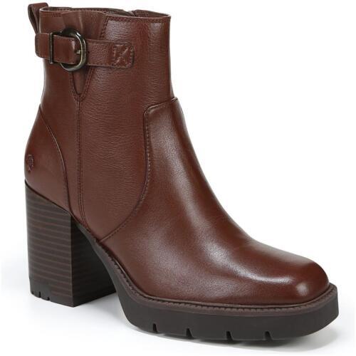 ナチュラライザー Naturalizer Womens Wilde Brown Ankle Boots Shoes 7.5 Medium (B M) レディース画像
