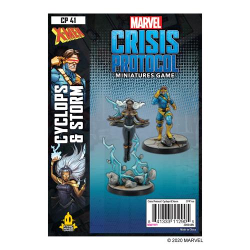 Asmodee Cyclops and Storm X-Men Marvel Crisis Protocol NIB画像