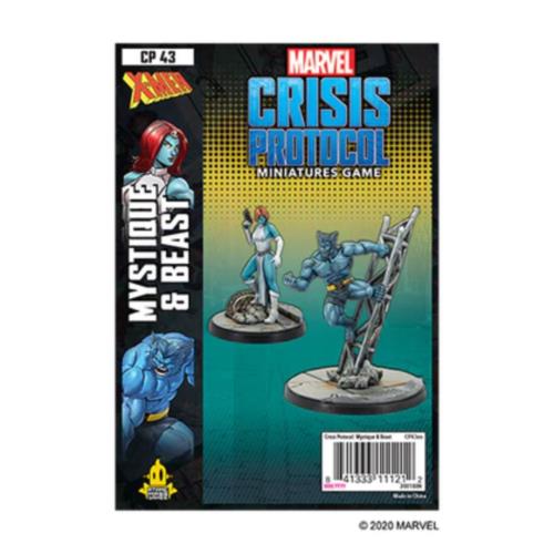 Asmodee Mystique and Beast X-Men Marvel Crisis Protocol AMG NIB画像