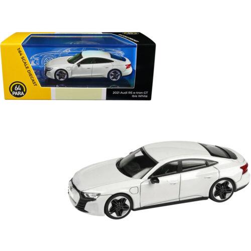 Paragon Models 1/64 Diecast Model Car Audi E-tron GT RS Ibis White Metallic画像