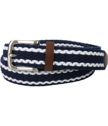 Club Room Mens Two Tone Woven Belt Blue X-Large メンズ画像
