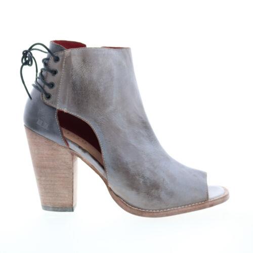 ベッドストゥ New ListingBed Stu Angelique F399023 Womens Gray Leather Slip On Heeled Sandals Shoes レディース画像