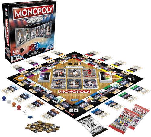 MONOPOLY Hasbro Gaming - Monopoly Prizm: NBA Edition [New ] Table Top Game Board Game画像