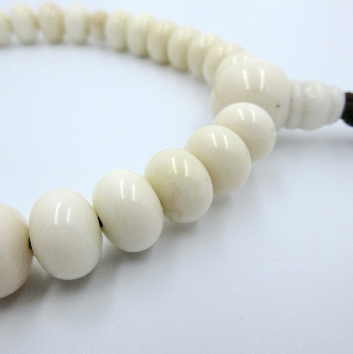 ロザイロ嚢随行員 シナ遠洋赤珊瑚 念珠 ロザイロ 片手 白 みかん卵子 