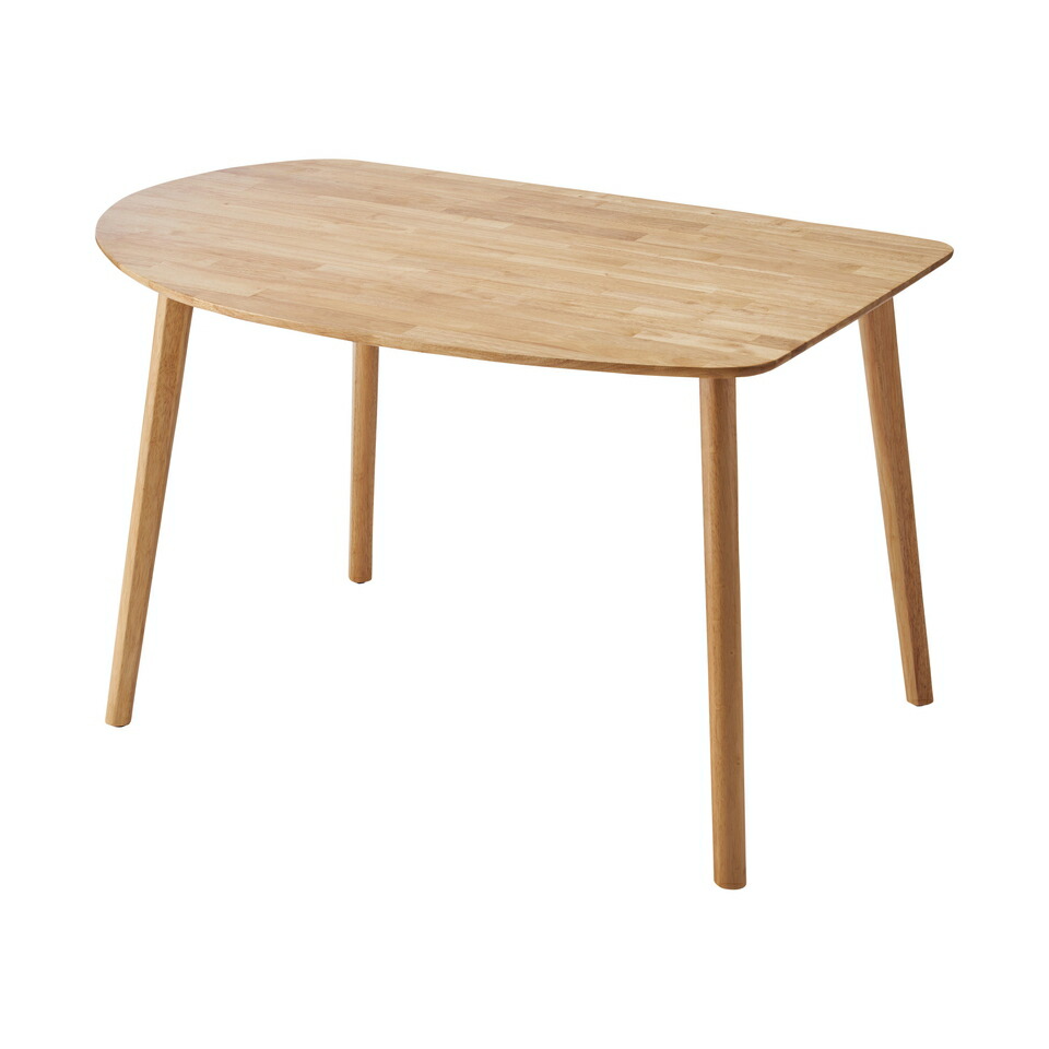 500円OFFクーポン配布中 04/19(日)00:00～ ダイニングテーブル ダイニングテーブル 壁寄せ 壁付け 角丸 シンプル 北欧 木製 天然木 韓国インテリア ナチュラル おしゃれ 天然 ぬくもり 欧風 デザイン シリーズ 個性 フォルム ダイニング テーブル 登場