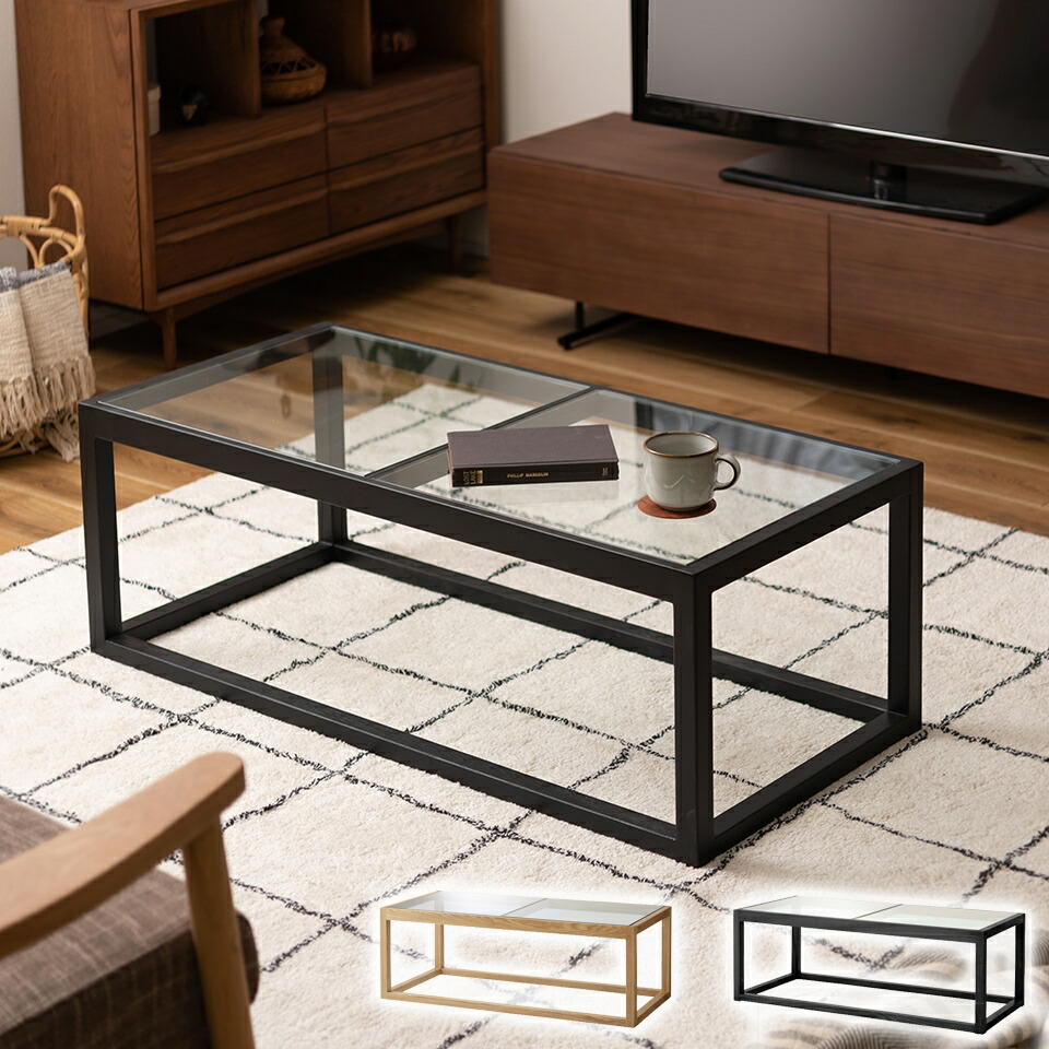 ガラステーブル クリア 幅110cm センターテーブル 強化ガラス 楽天市場】ガラステーブル クリア ガラス リビング テーブル スクエア