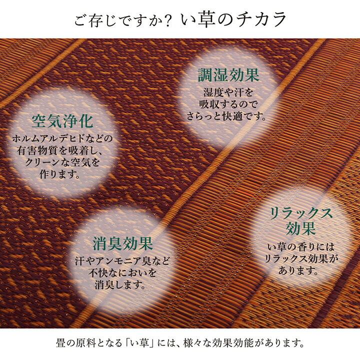 廊下敷敷き日本製国産純国産い草抗菌防臭モダン自然素材不織布ベージュ約80×340cm