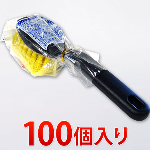 最大3000円OFFクーポン配付中 07/30(木)00:00～ ハンディブラシ 100個入り 【CS-17】 洗車ブラシ 業務用業務販売まとめ売りイベント向けまとめ買い景品卸売販促品 洗車用品記念品粗品/木製/薄型/通販/送料無料 【送料込み】 新生活 組立不要｜インテリア雑貨 サンゴスタイル