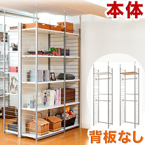 500円OFFクーポン配布中 04/14(火)20:00～ 突っ張り壁面間仕切りワードローブ幅60cm 背板無しタイプ パイプハンガー クローゼット収納 ハンガーラック 2段 衣類収納 ハンガー メタルラック 転倒防止 おしゃれ シンプル 大容量 衣類収納