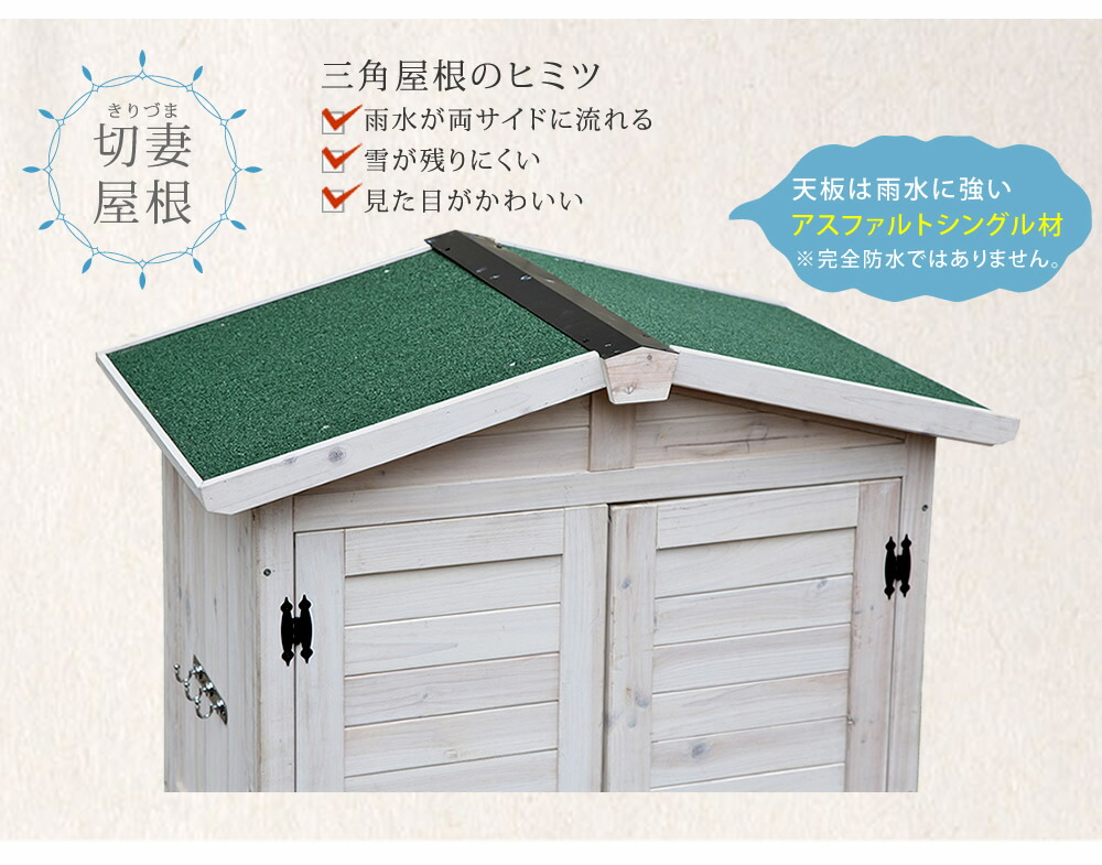 室外機カバー 節電 三角屋根収納庫付き室外機カバー 送料無料 エアコン