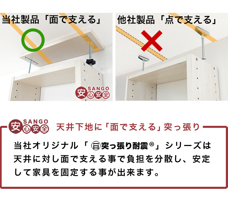 上質で快適 楽天市場 2台セット 本棚 耐震突っ張り本棚 幅1 奥行26 ホワイト ブラウン 木製 耐震 薄型 1 スリム 大容量 壁面収納 壁面 オシャレ 天井 突っ張り つっぱり オープン 転倒防止 地震対策 コミック ディスプレイラック ウォールナット 白 耐震本棚