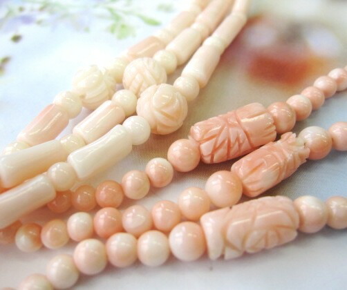 楽天市場】桃珊瑚の羽織紐 お花 はおり 和装小物 着物 『宝石