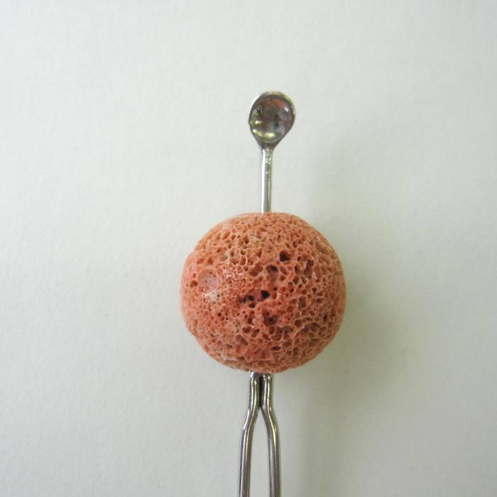 楽天市場】日本 高知産赤珊瑚 玉かんざし 13.4ミリ 和小物 髪