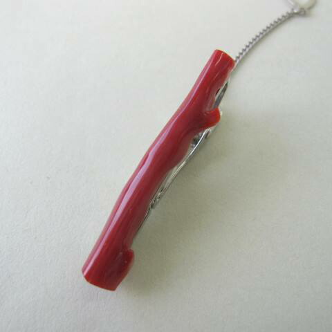 楽天市場】日本・高知産赤サンゴ 枝のタイピン ネクタイピン タイバー