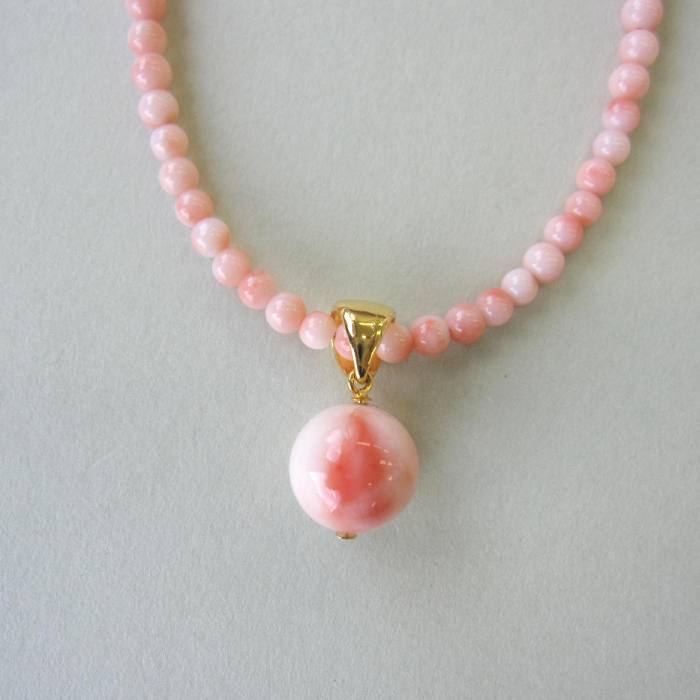 サンゴ 珊瑚 ネックレス ペンダント K18 トップ アクセサリー 宝石 楽天市場】【ふるさと納税】 宝石珊瑚 K18 ネックレス 選べる組合せ