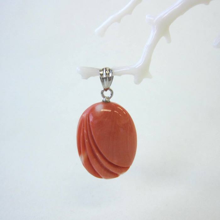 白サンゴコレクション サンゴ 白珊瑚 ネックレス 20.4g レディース [中古] ブランド京の蔵