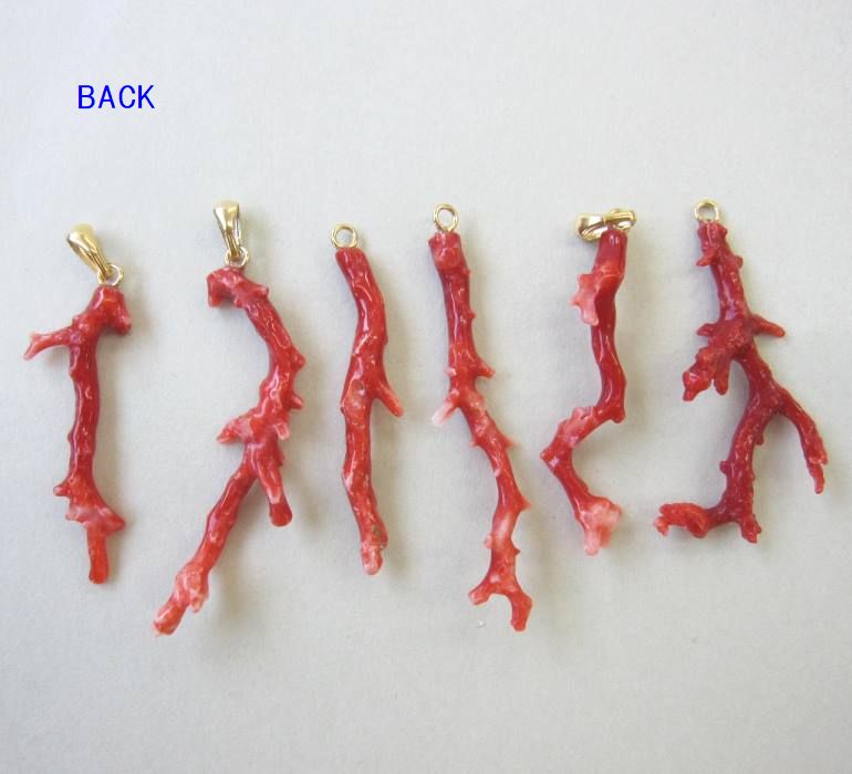 【楽天市場】高知産赤珊瑚ナチュラルな枝のペンダントトップ天然サンゴ・さんご：珊瑚職人館ー土佐