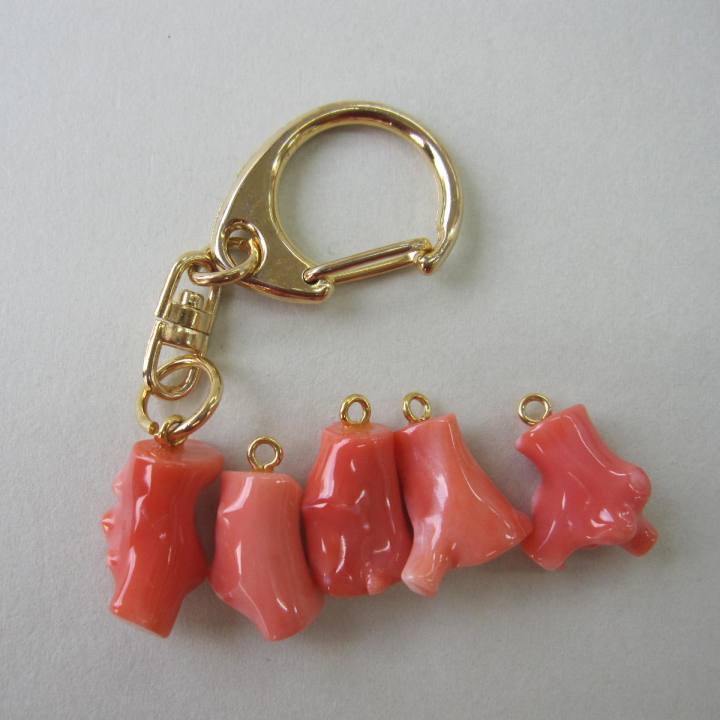 楽天市場】ピンク珊瑚 カフスセット メンズアイテム カフリンクス